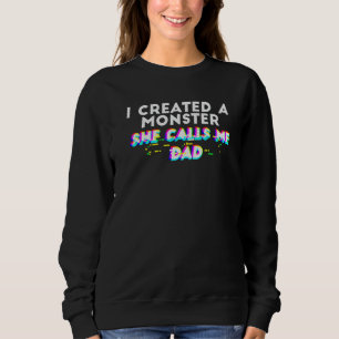 Mens Sprichwort über Tochter Son für Väter Sweatshirt