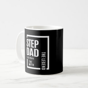Mens Stepdad der Mann der Mythos der Legende Gesch Kaffeetasse
