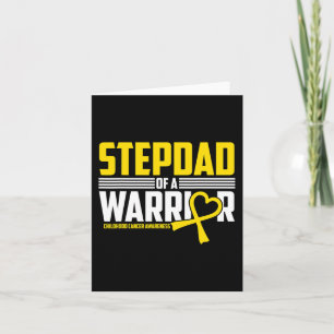 Mens Stepdad Kinder Krebs Bewusstsein Survivor R Karte
