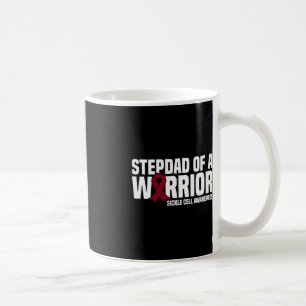 Mens Stepdad von einem Sichelzellenbewusstsein ein Kaffeetasse