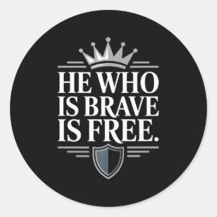 Mens Stoic Philosoper zitieren Motivierend Stoikis Runder Aufkleber