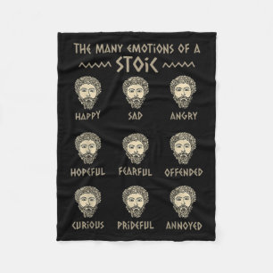 Mens Stoicism Zitat Marcus Aurelius Philosophie Sp Fleecedecke