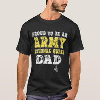 Mens Stolz als Vater der Armee-Nationalgarde - Mil T-Shirt
