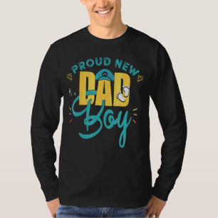 Mens Stolz New Dad Es ist ein glücklicher Vater Ta T-Shirt