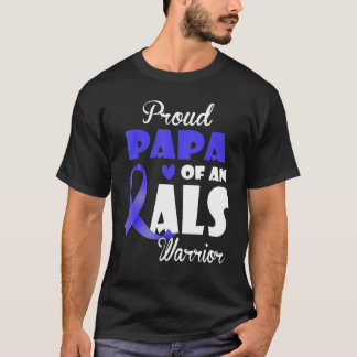Mens Stolz Papa of Als Krieger Familie Matching al T-Shirt
