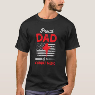 Mens Stolz Vater einer bemannten medizinischen Fah T-Shirt
