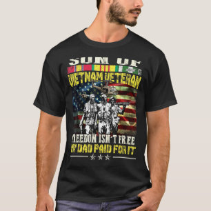 Mens Stolzer Sohn des vietnamesischen Veteranen-Va T-Shirt