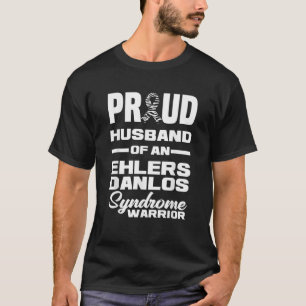 Mens Stolzes Ehemann eines Ehlers-Danlos-Syndroms T-Shirt
