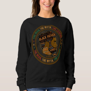 Mens Strong Black Vater King African Black History Sweatshirt