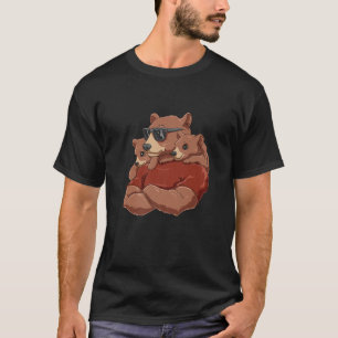 Mens Strong Dadabear - Vater von Zehn Kinder tot T-Shirt