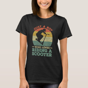 Mens Stunt Scooter für einen Scooter Rider Boy T-Shirt
