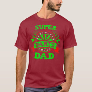 Mens Super Darts Vater T-Shirt