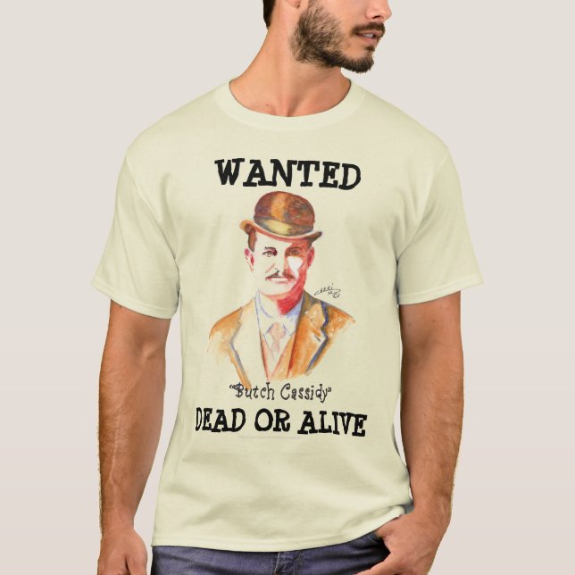 Mens T - Shirt - Butch Cassidy (Vorderseite)