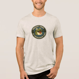 Men's T-Shirt Frog on Paddleboat Tee