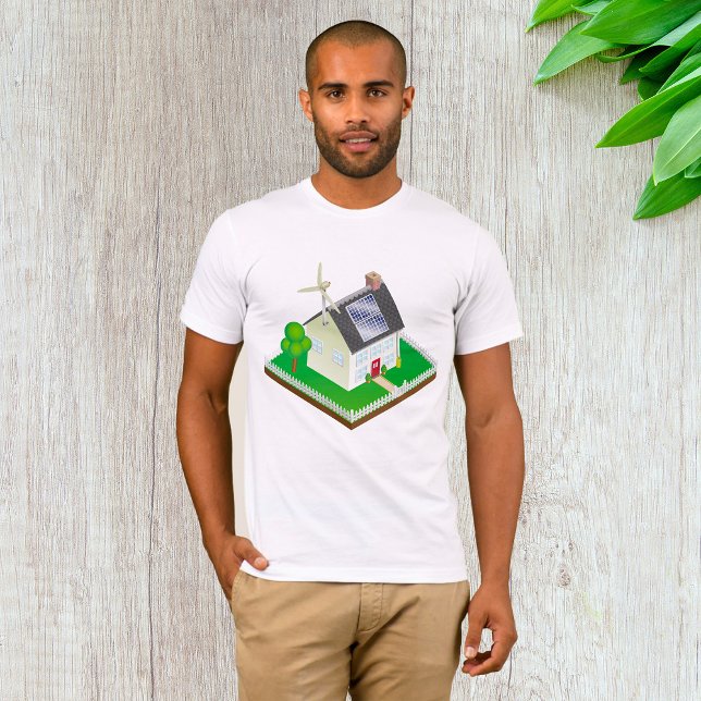 Mens-T - Shirt für erneuerbare Energien (Von Creator hochgeladen)