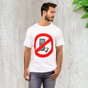 Mens-T - Shirt für kein Musiksymbol