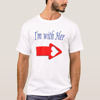 Mens' T - Shirt "Ich bin bei ihr"