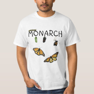 Mens T-Shirt Monarch Lebenszyklus