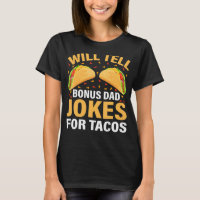 Mens Taco erzählt Bonus Vater Witze für Tacos Fett