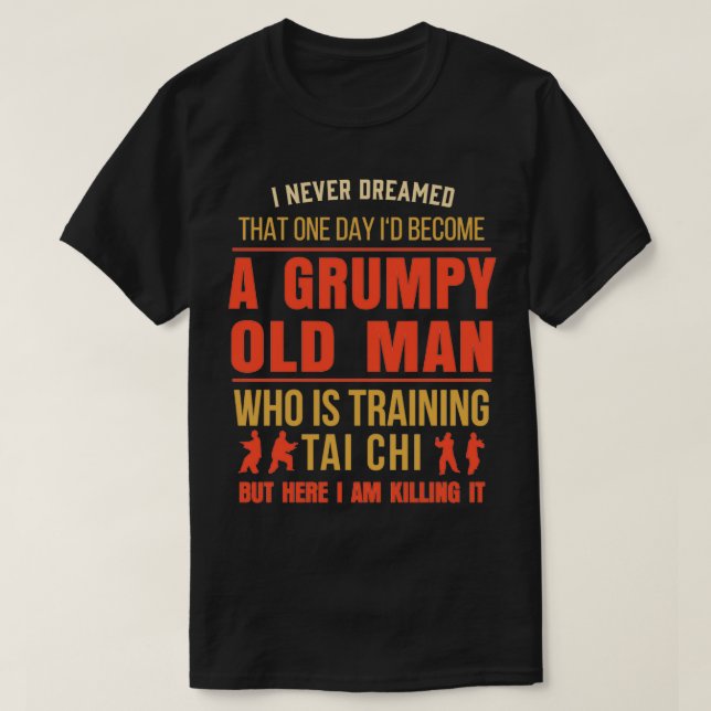 Mens Tai Chi Chuan Taiji Chinese Martial Arts ai C T-Shirt (Design vorne)