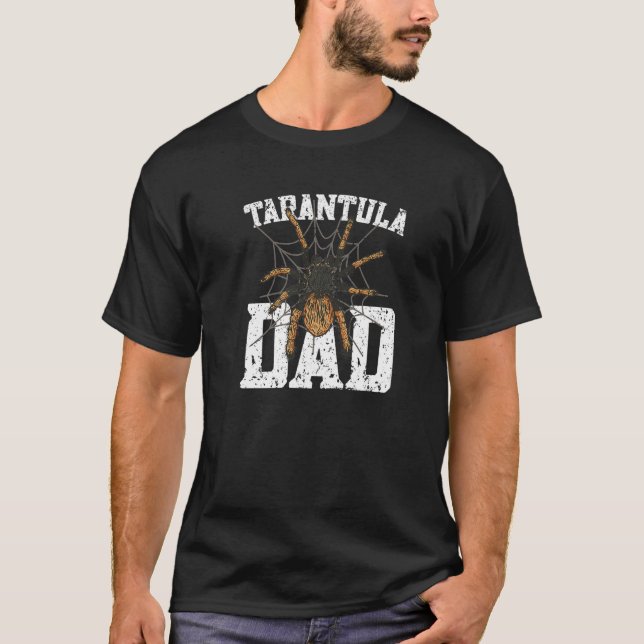 Mens Tarantula Vater Spider Tarantula T-Shirt (Vorderseite)