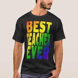 Mens Teacher Award Bester Lehrer Everelehrer T-Shirt