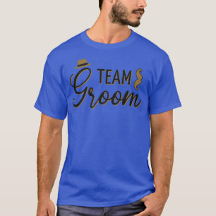 Mens Team Groom Funny Group Bachelor Party T-Shirt