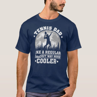 Mens Tennis Vater wie ein regelmäßiger Vater Funny T-Shirt