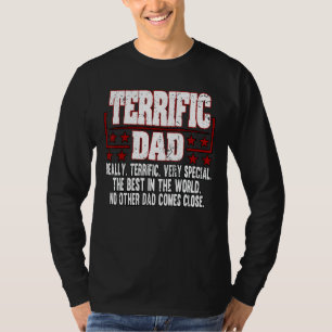 Mens Terrific Vater wirklich schrecklicher Vater T T-Shirt
