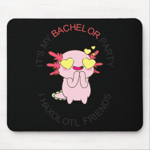 Mens the Groom Squad Bachelor Party Wedding I Haxo Mousepad