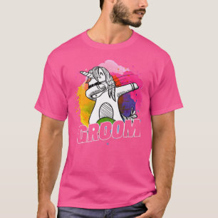 Mens The GroomMen Bachelor Stag Night Party 1747 T-Shirt