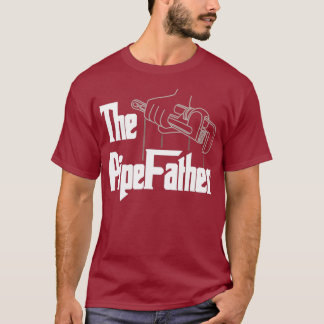Mens The PipeFather Funny Plumber Vater Vathers T-Shirt