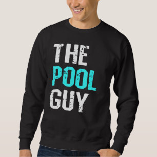 Mens the Pool Typ Schwimmbad Sommersporthu Sweatshirt