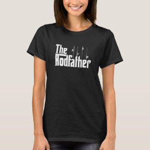 Mens The Rodfather Angeln Parodie 1 T-Shirt