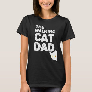 Mens the Walking Cat Vater - Best Catdad nimmt sei T-Shirt