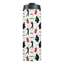 Men's Thermal Golf Tumbler Thermosbecher