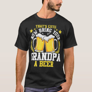 Mens Thniedlich bringen jetzt Ihrem Großvater eine T-Shirt