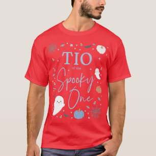 Mens Tio von der Spooky Ein erster Geburtstag Blue T-Shirt