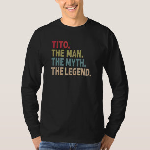 Mens Tito Der Mann der Mythos Der legendäre Großva T-Shirt