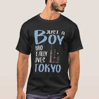 Mens Tokyo Gift nur einen Jungen, der wirklich Tok T-Shirt