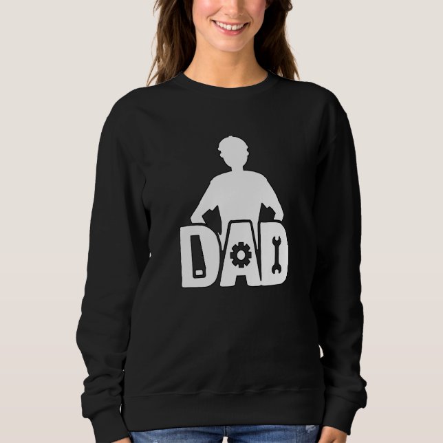 Mens Tool Wrench Sweatshirt (Vorderseite)