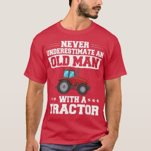 Mens Tractor Bauer Driver Kinder Sitzplatz T - Shi T-Shirt