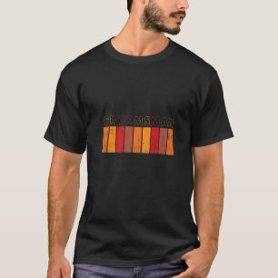 Mens Trauzeuge Vintag Groom Bachelor Party T-Shirt