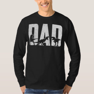 Mens Trex Vater Dinosaurier Cool Vintag Mens Fathe T-Shirt