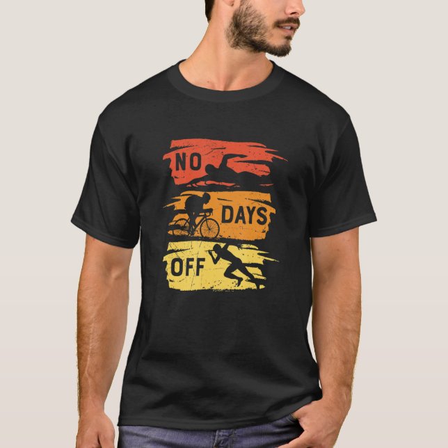 Mens Triathlon 10 T-Shirt (Vorderseite)