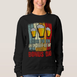 Mens trinken Beifall für das Sein von Un Bier lieb Sweatshirt