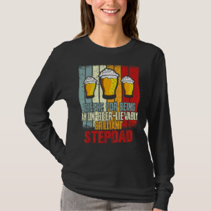 Mens trinken Beifall, um ein Bier zu sein. T-Shirt