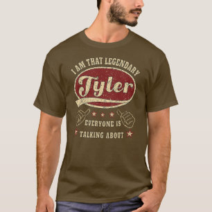 Mens Tyler Ich bin der legendäre Tyler T-Shirt
