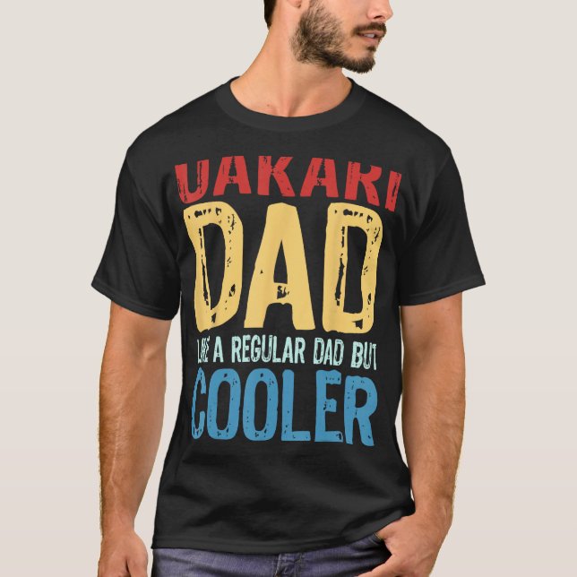 Mens Uakari Vater Wie ein regulärer Vater, aber Co T-Shirt (Vorderseite)