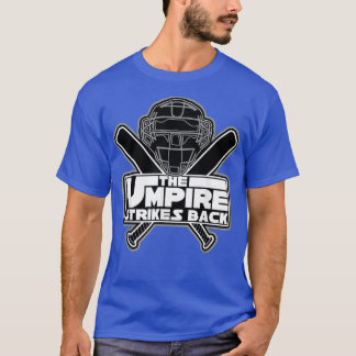 Mens Umpire schlägt zurück Funny Baseball T-Shirt